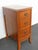 Tall and Narrow Mahogany Nightstands End Bedside Tables a Pair 6658 For Sale - Image 13 of 18
