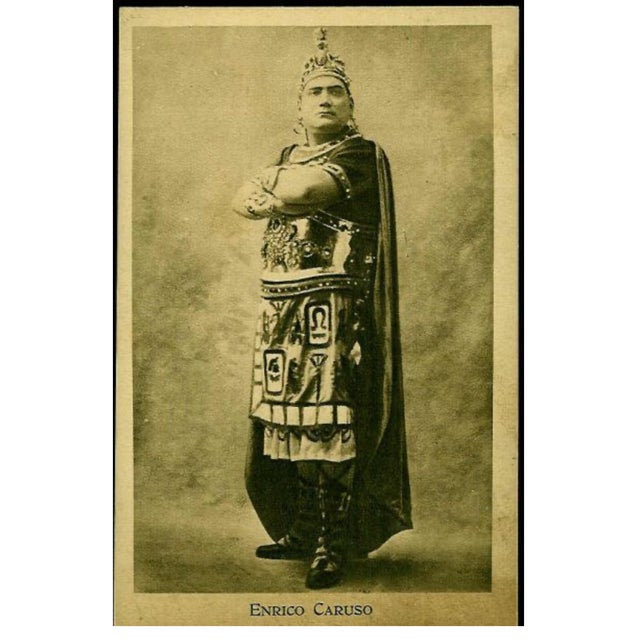 Italian Ceramic Figure of Caruso Early 20th For Sale - Image 11 of 11