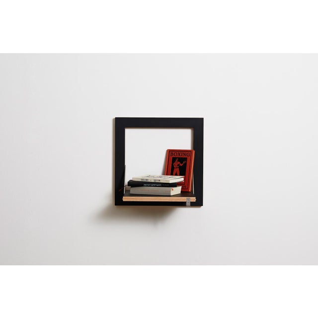 40×40-1 Fläpps Shelf in Black from Ambivalenz For Sale - Image 4 of 6