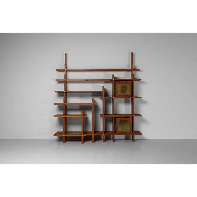 Italian Bookcase by Fabrizio Mangoni, 1969 For Sale - Image 9 of 18
