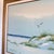 1970s Signed Oil Painting on Canvas Coastal Dunes in Gold Frame For Sale - Image 5 of 8
