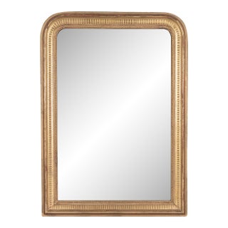 19th Century French Louis Philippe Gilded Mirror For Sale