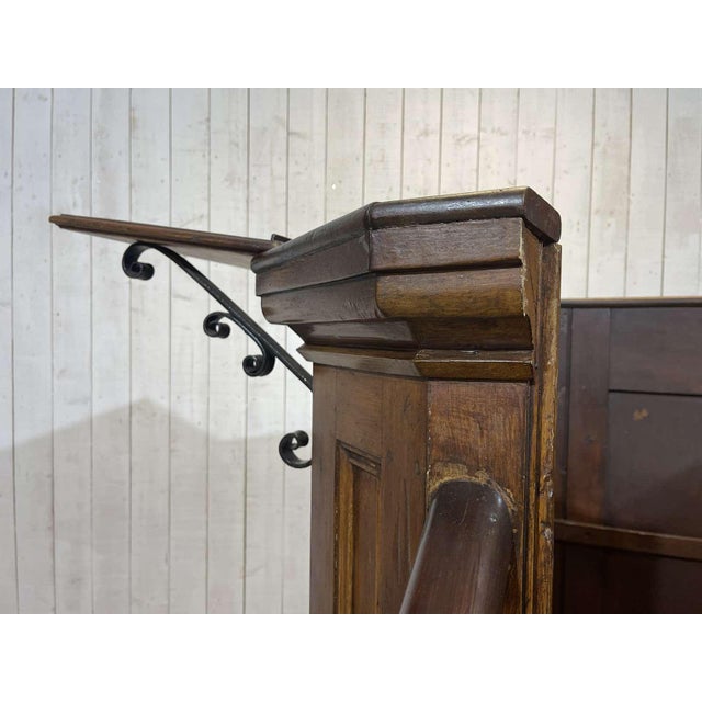 19th Century English University Chair in Fir and Pitch Pine For Sale - Image 14 of 16