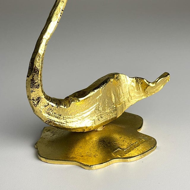 1970s Vintage Metal Sculpture Bird by Salvino Marsura, Italy, 1970s For Sale - Image 5 of 11