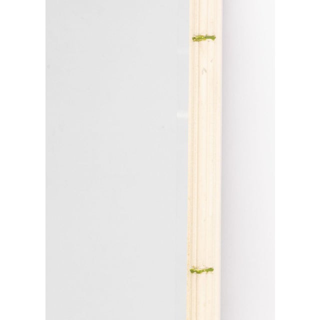 American Faux Bamboo Beveled Full-Length Mirror For Sale - Image 4 of 8