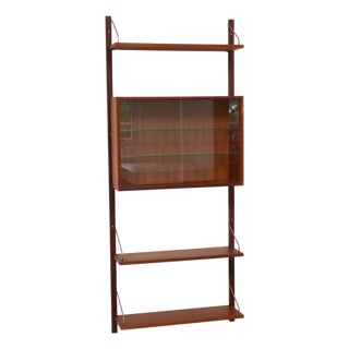 Danish Modern 1-Bay Modular Teak Wall Unit by Poul Cadovius for Cado, 1960s For Sale