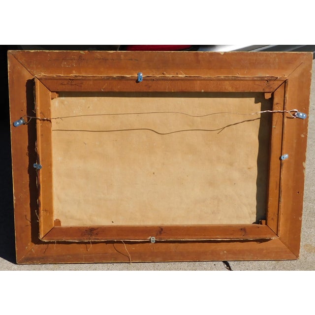 Valentine Morse Early San Diego Artist "San Luis Rey" Oil/Canvas 20 X 30 For Sale - Image 4 of 7