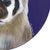 A Portrait of a Badger and His Pear - Original Animal Portrait Oil Painting on Wood Panel by Jj Galloway For Sale In Los Angeles - Image 6 of 9