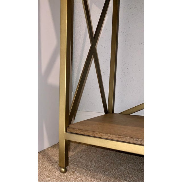 Wood Century Organic Modern Nob Hill Etagere For Sale - Image 7 of 8