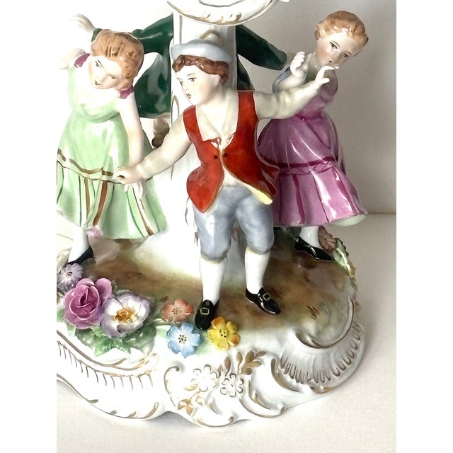 Porcelain Lithophane Table Lamp, 1950s For Sale - Image 15 of 18