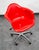 Mid Century Modern Lounge Chair Ray Eames Herman Miller Red Arm Shell Modernica For Sale In Sacramento - Image 6 of 12