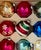 Teal Shiny Brite Mercury Glass Ornaments - Set of 9 For Sale - Image 8 of 12