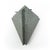 1980s Postmodern Triangular Mantel Clock With Splatter Finish For Sale In New York - Image 6 of 7