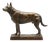 Amédéé Charles Loyseau, German Shepard, 1890s, Bronze For Sale