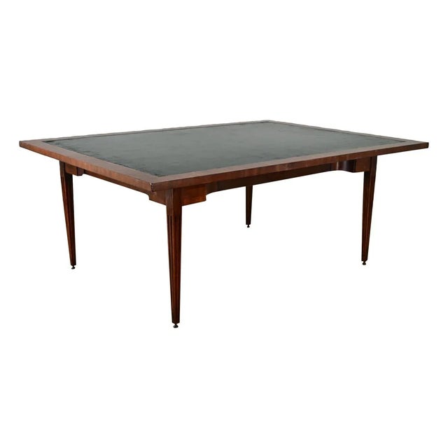 French 18th Century Mahogany Frame Conference Table For Sale - Image 4 of 12