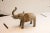 African Vintage African Elephant Sculpture For Sale - Image 3 of 7