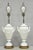 Antique Italian Neoclassical Greco Roman White Porcelain Urn Table Lamps - a Pair For Sale - Image 12 of 12