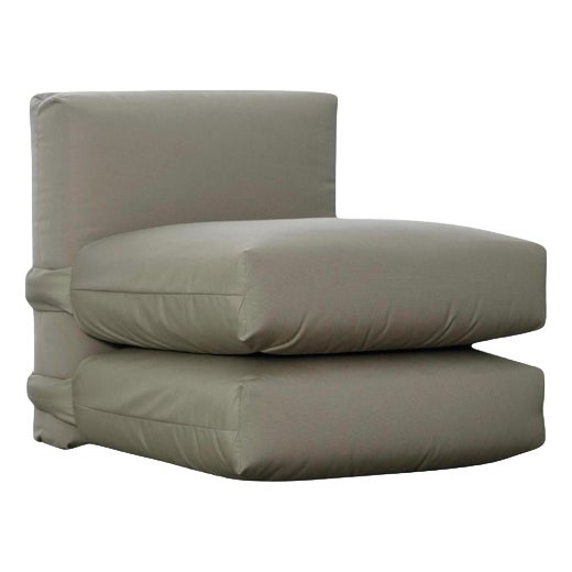 Corner UV Pro Beige Cushion Sofa in Leather by Muller Van Severen for BD Barcelona For Sale
