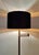 In this listing you will find a Mid Century Modern Swing Arm floor lamp done in brass with black velvet shade. Made in...