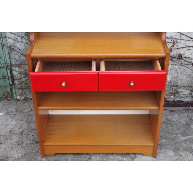 Wood Beech Mirrors, 1970s, Set of 2 For Sale - Image 7 of 9