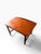 Pair of Folke Ohlsson for Dux Teak Surfboard End Tables | Swedish Mid-Century Modern | Upturned Edges | C. 1960s For Sale - Image 12 of 18
