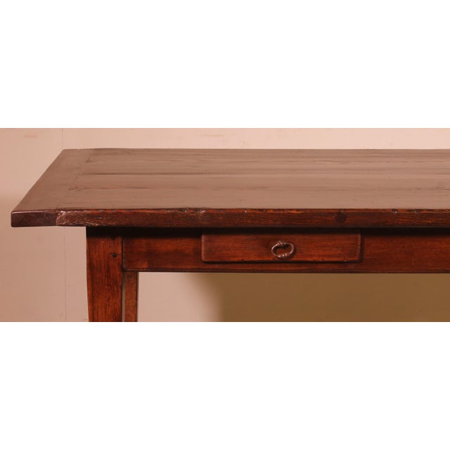 Oak Table or Desk, 19th Century For Sale - Image 10 of 11