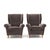 Set of Gray Velvet Armchairs, 1950s For Sale - Image 15 of 15