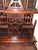 Wood Monumental Victorian Gothic Revival Mahogany Bird Cage on Stand. England 19th C. For Sale - Image 7 of 12