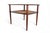 Mid-Century Modern Mid 20th Century Large Peter Hvidt Solid Teak + Cane Side Table For Sale - Image 3 of 12