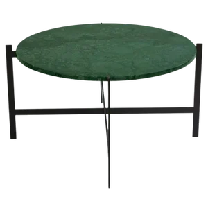 Large Green Indio Marble Deck Table by OxDenmarq