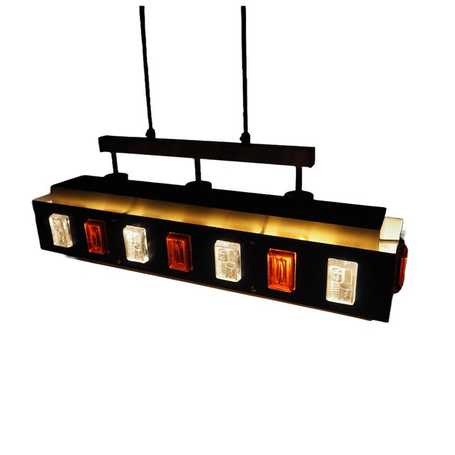 Striking swedish mid-century pendant lamp from the 1960s, designed by erik höglund together with einar bäckström and...