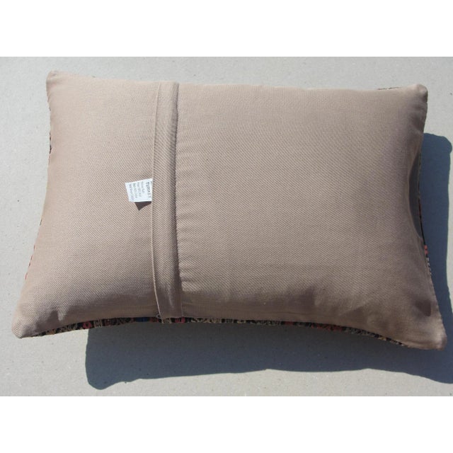 Black Kilim Rug Pillow Cover Decorative For Sale - Image 8 of 9