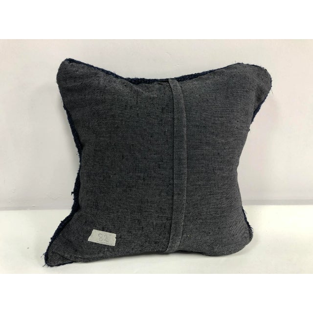 Turkish Handmade Vintage Boho Kilim Pillow Cover For Sale - Image 4 of 6
