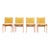 Set of Four Mid Century Danish Dining Chairs For Sale