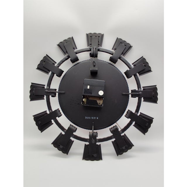 Vintage Resonic Wall Clock from Junghans, 1970s For Sale - Image 3 of 7