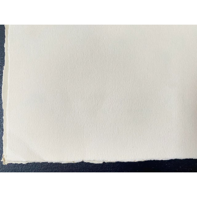 Contemporary Koran Fragments #5 Collage on Watercolor Paper by Evelyn Eller For Sale - Image 3 of 4