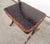 Late 20th Century Vintage Maitland Smith Faux Tortoise Shell Writing Desk Neoclassical Tessellated For Sale - Image 5 of 18