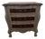 1960s Kent Coffey Dauphine French Provincial Nightstand | Refinished Olive & Mahogany For Sale