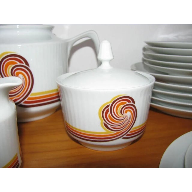 Coffee Service from Bareuther Waldsassen Bavaria, 1970s, Set of 21 For Sale - Image 12 of 18