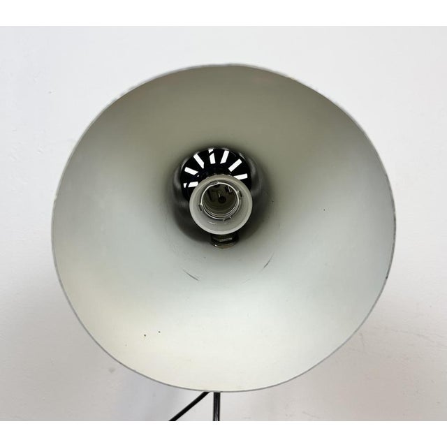 Gray Grey Table Lamp by Josef Hurka for Napako, 1960s For Sale - Image 8 of 15