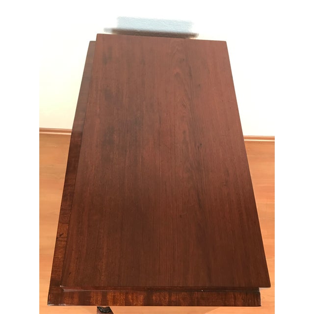 Brown Biedermeier Side Cabinet, Northern Germany 1820 For Sale - Image 8 of 12