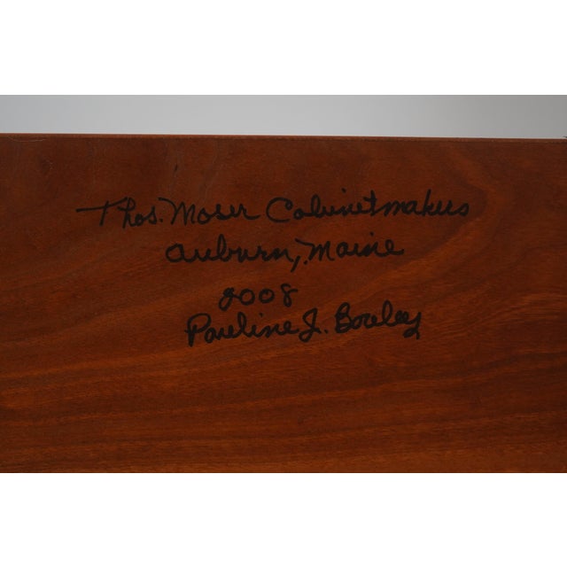 Thomas Moser Queen Size Cherry Bed For Sale - Image 16 of 16