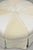 Decorator Modern Beige Upholstered Button Tufted Skirted 35" Round Ottoman For Sale In Philadelphia - Image 6 of 12