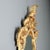Wood Lacquered and Gilded Style Mirror For Sale - Image 7 of 10