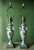 Pair of Vintage Porcelain European Neoclassical Urn Table Lamps For Sale - Image 12 of 16