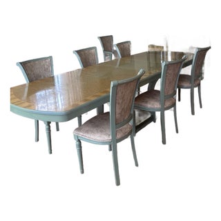Mid Century Custom Florentine Dining Set For Sale