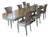 Mid Century Custom Florentine Dining Set For Sale
