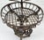Rustic European Vintage French Iron 2-Tier Garden Topiary Stand For Sale - Image 3 of 13