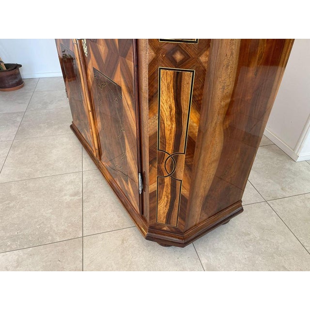 Baroque Hall Cupboard, 1700s For Sale - Image 15 of 18