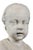 Nicely sculpted with most likely a later brown and white marble socle.